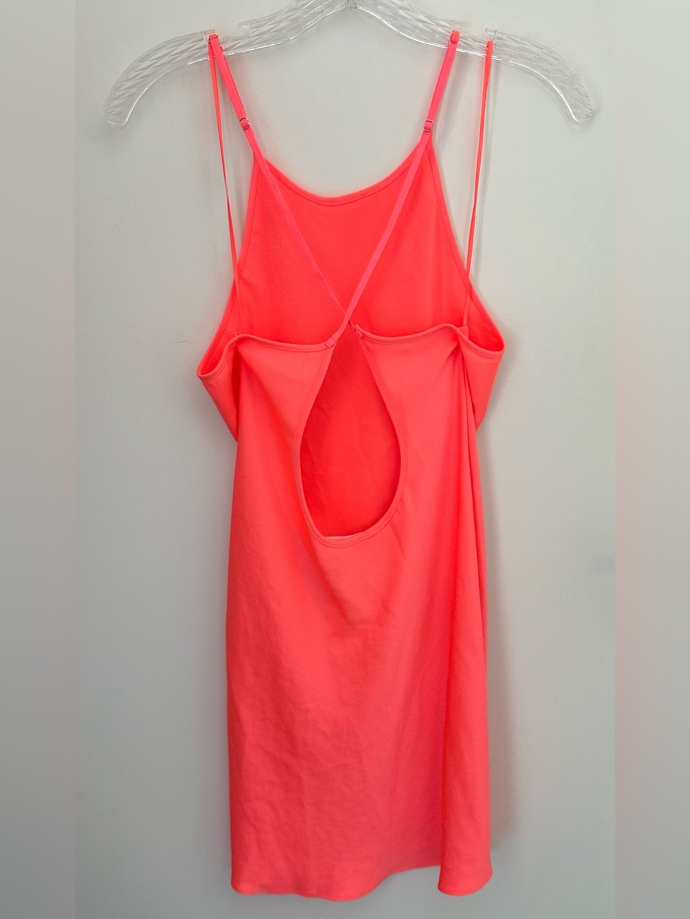 Alexander Wang Coral Halter Neck Slip Dress - Picture 5 of 7